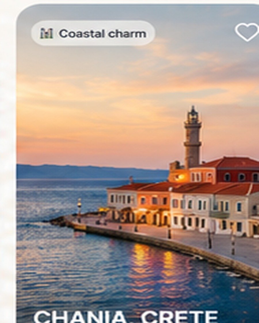 Chania — Venetian harbour & golden shores