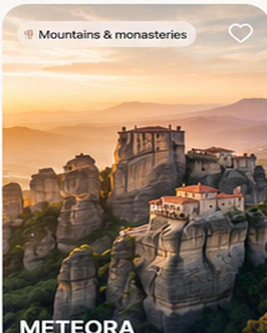 Meteora — Monasteries among the clouds