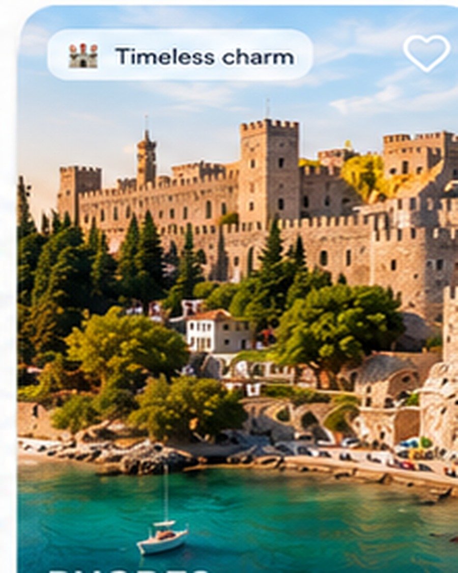 Rhodes — Medieval beauty & golden beaches
